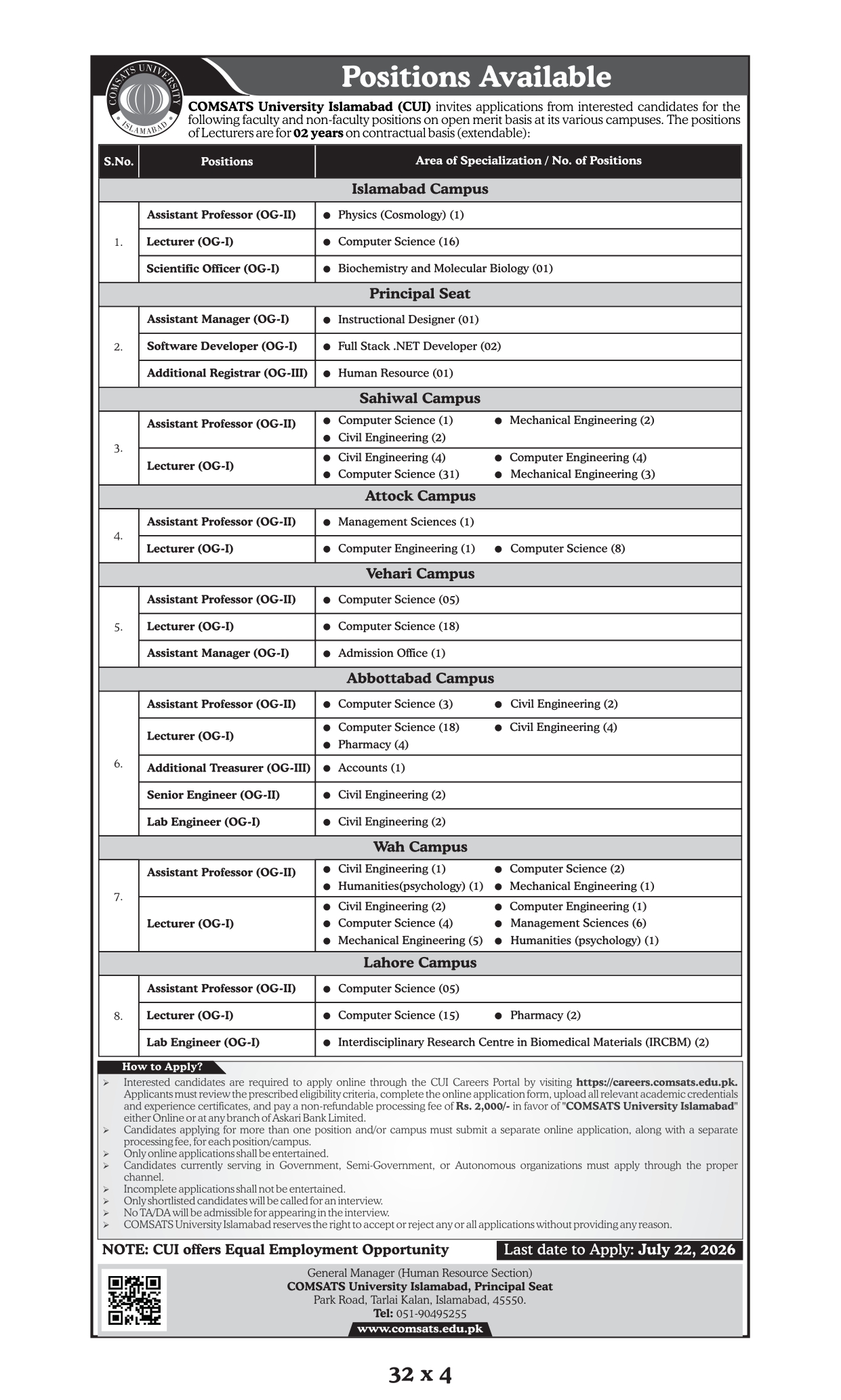 Faculty and Non-Faculty Positions