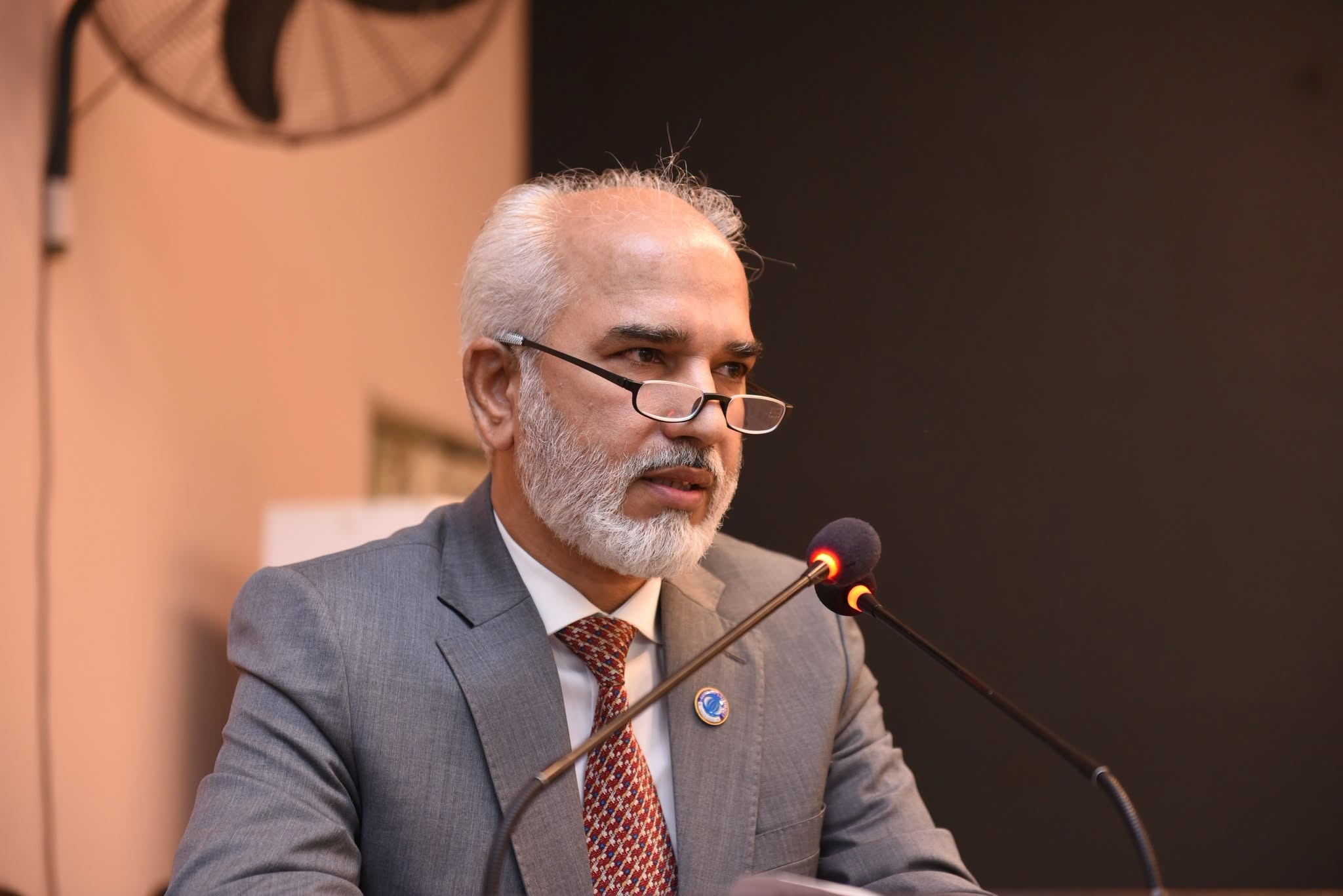 Prof. Dr. Zakir Hussain, Campus Director, CUI Abbottabad Campus Urges Future Pharmacists to Uphold Ethics and Professional Excellence.